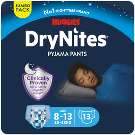 Huggies Drynites Pants 8-13 Years Boys 13 Pants