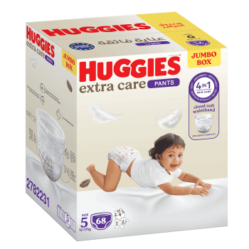 Huggies Pants Jumbo Box Size 5, 68 Pieces