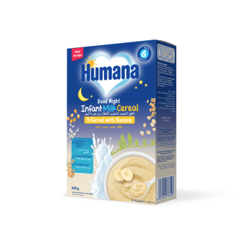 Humana Baby Cereal Mc Good Night Banana 200g