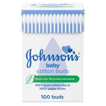 Johnson's Baby Cotton Buds Box of 100 sticks