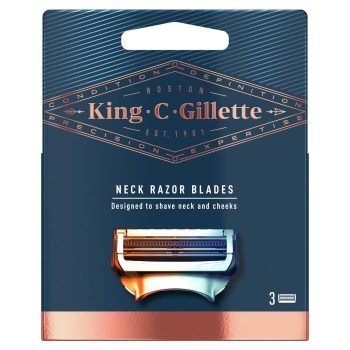 King C.Gillette Blades Neck 3 Pcs