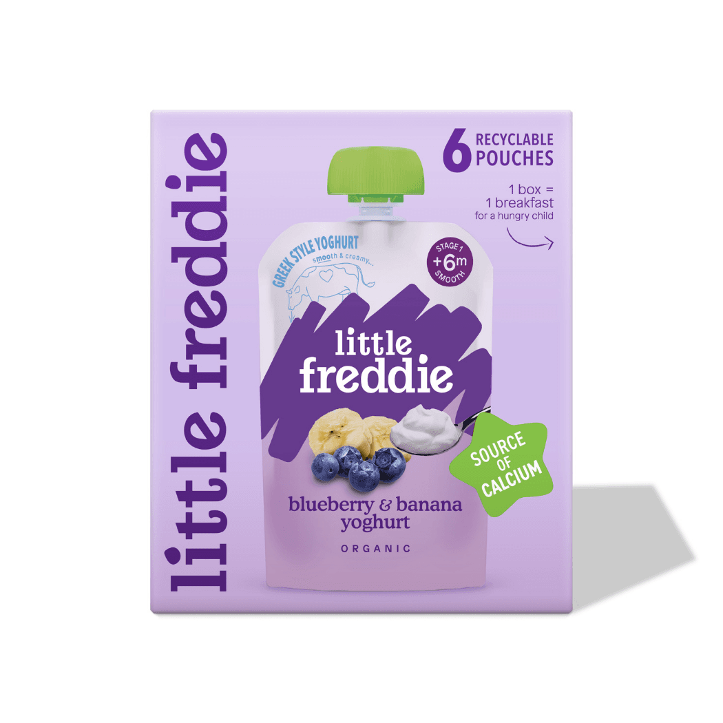Little Freddie Blueberry&Banana Yoghurt Multipack(6-100g)6m+ Little Freddie Blueberry&Banana Yoghurt Multipack(6*100g)6m+