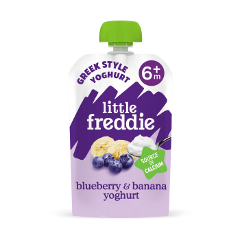 Little Freddie Creamy Blueberry & Banana Greek Yoghurt 100 gm