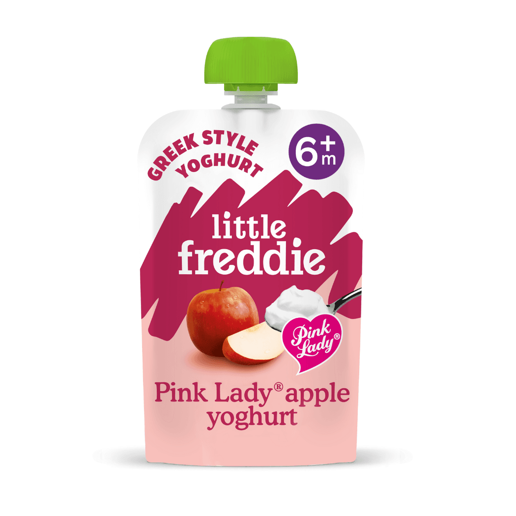 Little Freddie Creamy Pink Lady Apple Greek Yoghurt 100g Little Freddie Creamy Pink Lady Apple Greek Yoghurt 100g