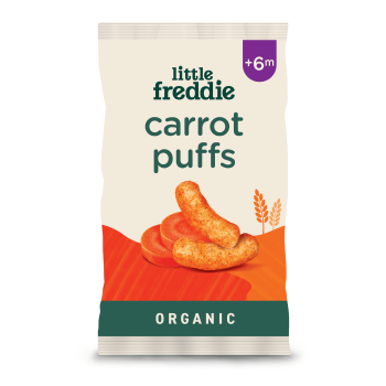Little Freddie Organic Carrot Puffs +6m 25g