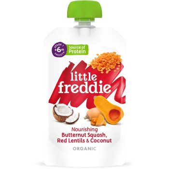 Little Freddie Organic Puree Squash Red Lentil Coconut 120g
