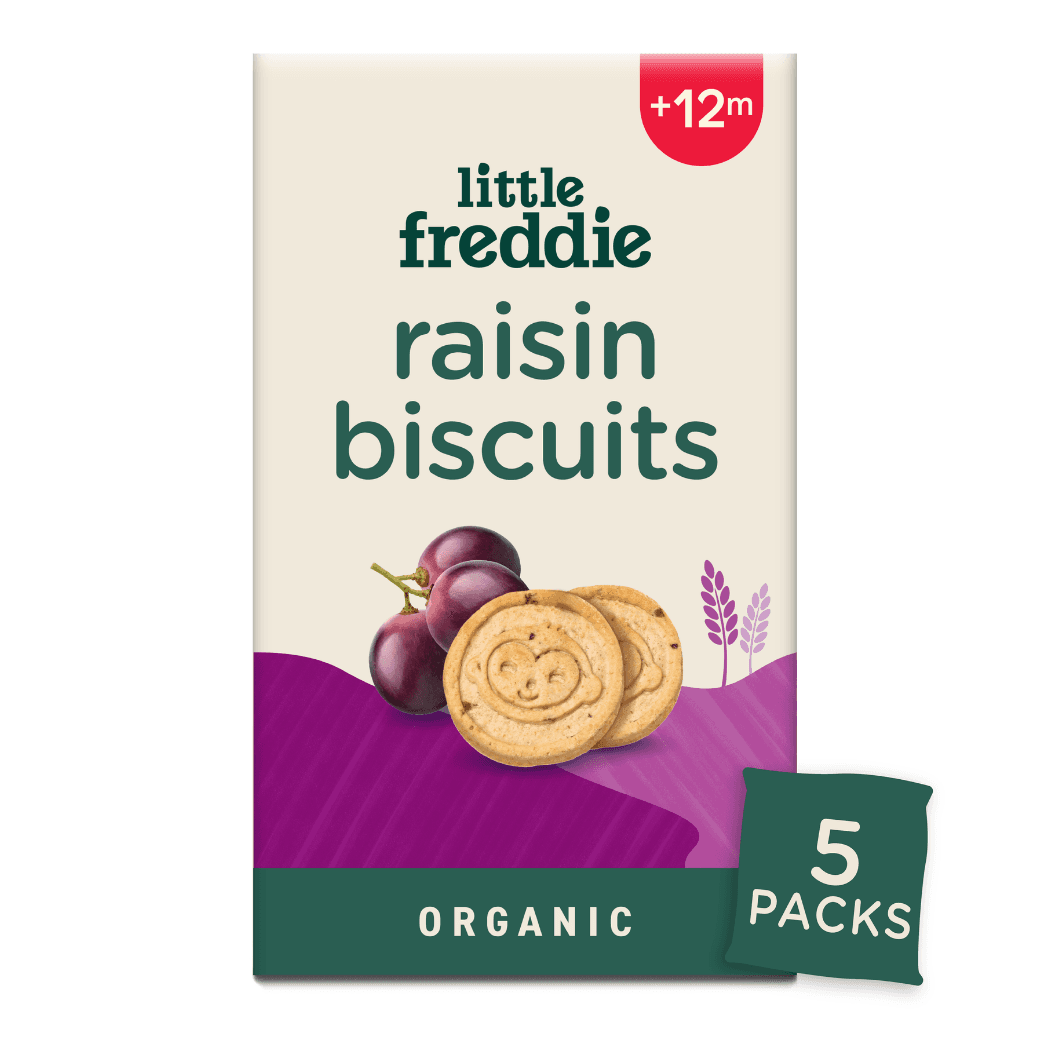 Little Freddie Organic Raisin Biscuits +12m 100g Little Freddie Organic Raisin Biscuits +12m 100g