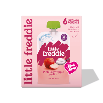 Little Freddie Pink Lady Apple Yoghurt Multipack(6*100g)6m+