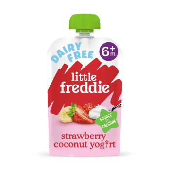 Little Freddie Puree Strawberry Yoghurt Dairy Free 90g +6m
