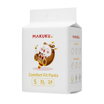 Makuku Comfort Fit Pants Size (5) 24 Pieces Value Pack