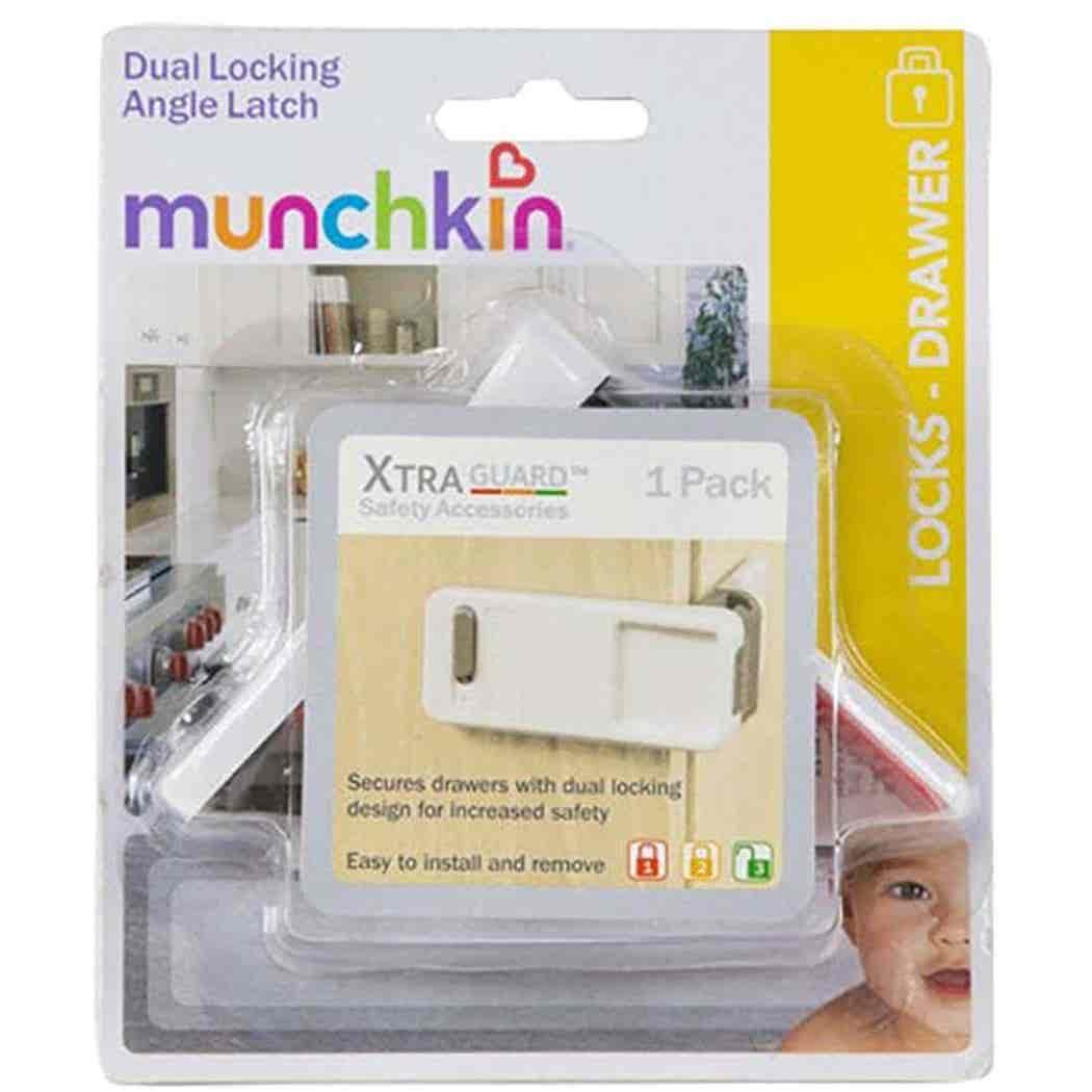 Munchkin Xtra Guard Dual Locking Angle Latch 1 pc Munchkin Xtra Guard Dual Locking Angle Latch 1 pc