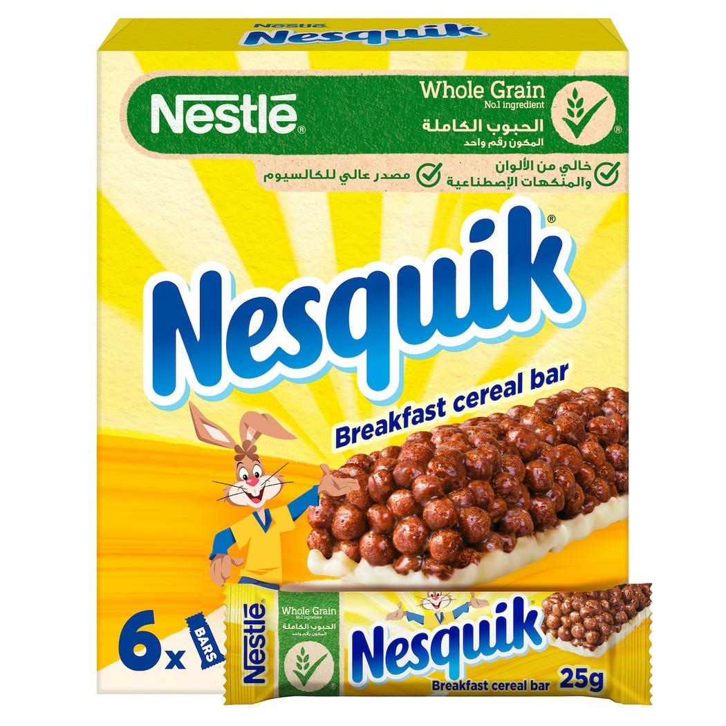 Nesquik Cereal Bars (Pack 6 pcs - 25 gm) Nesquik Cereal Bars (Pack 6 pcs * 25 gm)