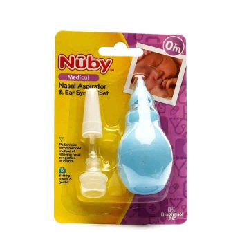 Nuby Nasal Aspirator For Nose & Ear Syringe 172