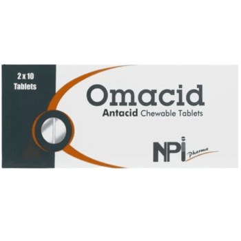 Omacid 20 Chewable Tablets
