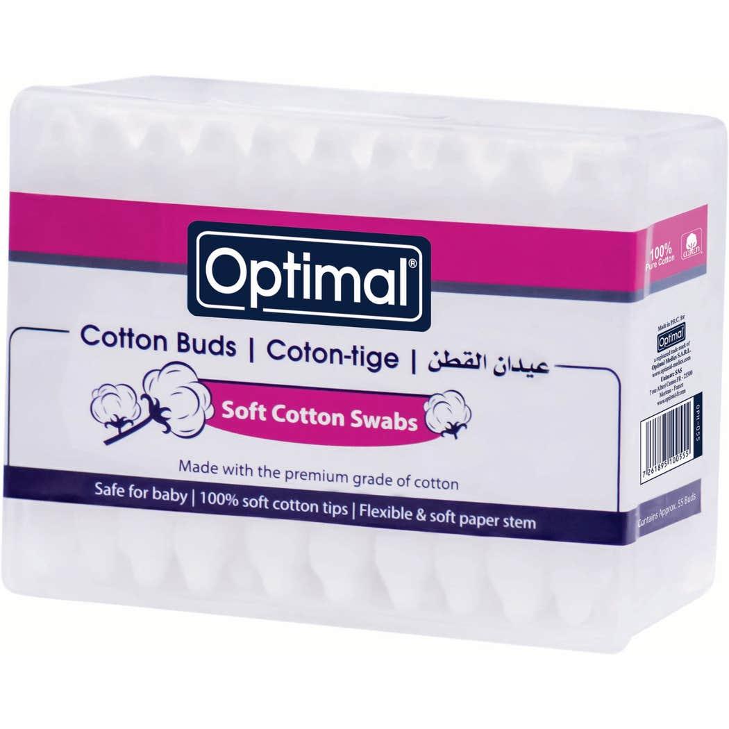 Optimal Baby Cotton Buds 55 Pcs Optimal Baby Cotton Buds 55 Pcs