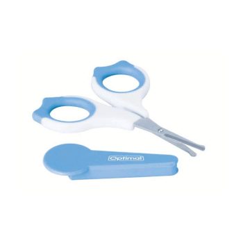 Optimal Safe Nail Scissor Blue