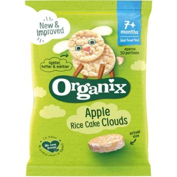 Organix Organic Apple Rice Cake Clouds 7 Months + 40g