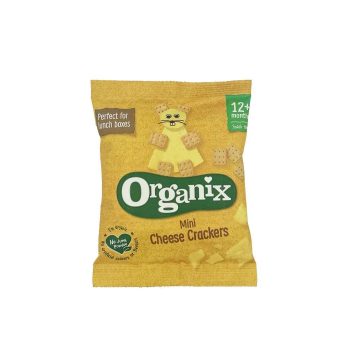 Organix Organic Mini Cheese Crackers 12 Months + 20g