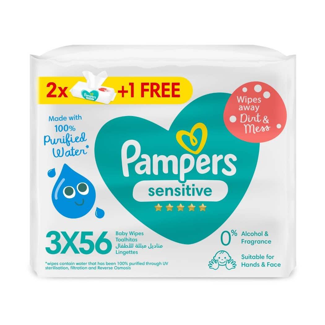 Pampers Baby Wet Wipes, Sensitive Protect, 168 Wipes Pampers Baby Wet Wipes, Sensitive Protect, 168 Wipes
