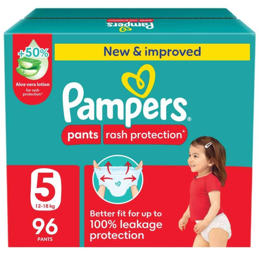 Pampers Pants Size 5 Mega Box 96 Pants New Pampers Pants Size 5 Mega Box 96 Pants New