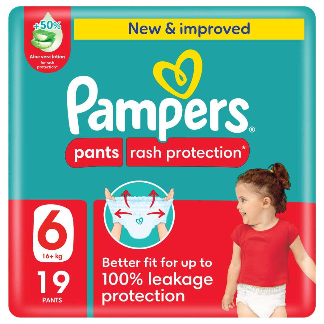 Pampers Pants Size (6) Carry Pack 19 Pants New Pampers Pants Size (6) Carry Pack 19 Pants New