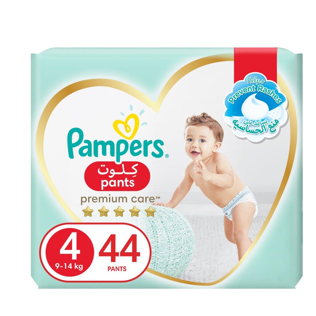 Pampers Premium Care Pants Diapers, Size 4, 20+ kg, Super Saver Pack, 44 Diapers Pampers Premium Care Pants Diapers, Size 4, 20+ kg, Super Saver Pack, 44 Diapers