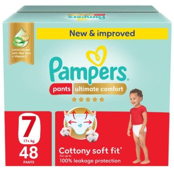 Pampers Premium Care Size (7) Mega Box 48 Pants New