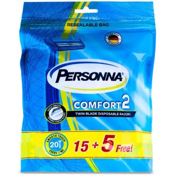 Personna Comfort Razor Promo 15 Pcs + 5 Free