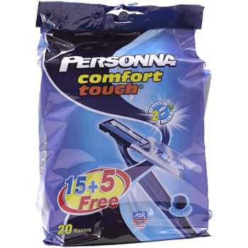 Personna Comfort Touch 15+5 Free