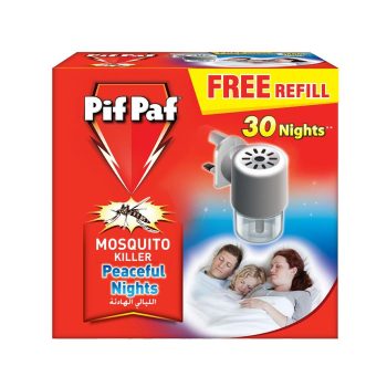 Pifpaf Liq Mosquito Kit+30 Nights Refill