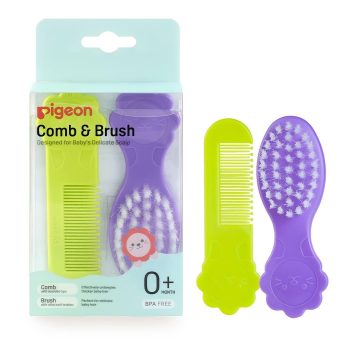 Pigeon Baby Comb & Brush P292 K651
