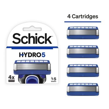 Schick Hydro 5 Blades Refill 4 Pcs