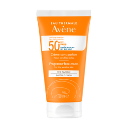 Avene Sunscreen Cream SPF 50 Fragrance Free 50 ml