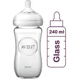 Avent Natural Feeding Bottle Glass 240 ml