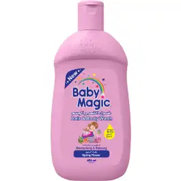 Baby Magic Hair & Body Wash 450ml Spring Flower
