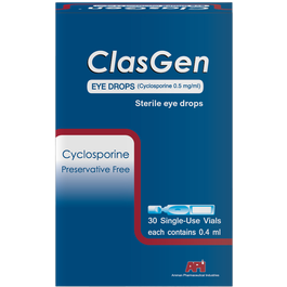 Clasgen 0.5 Mg/Ml Eye Drop 30 Pcs 0.4 Ml