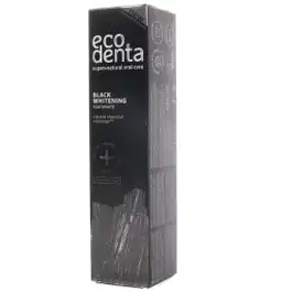 Ecodenta Black Whitening Toothpaste Fluoride Free 100 ml