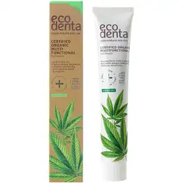 Ecodenta Toothpaste Organic Multifunctional Hemp Oil 75ml