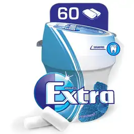 Extra Gum Bottle Sugar Free Peppermint Flavor