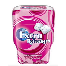 Extra Refreshers gum sugar free Bubblemint 30pcs