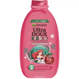 Garnier Ultra Doux 2 In 1 Cherry Shampoo & Detangler 400ml