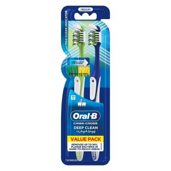 Oral-B Pro-Expert, Max Clean Indicator Manual Toothbrush, 2 Count