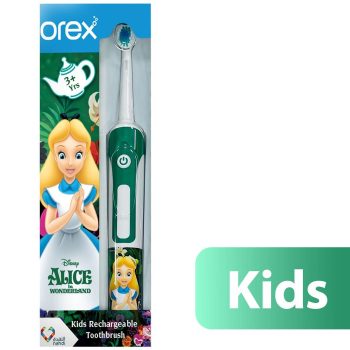 Orex Kids Rechargeable Toothbrush Alice In Wonderland Age 3+