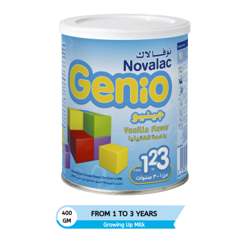 Novalac Genio 123 Growing Up Formula, 1-3 Years, 400g