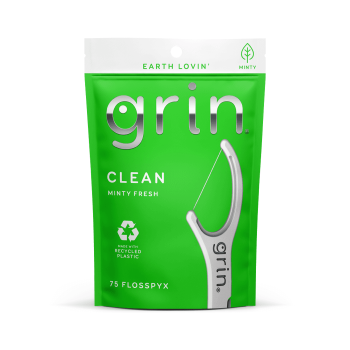 Grin Clean Flosspyx For Tight Teeth 75 Pcs