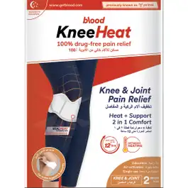 Blood Knee Heat Patch 2pcs