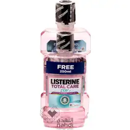 Listerine Total Care Zero 500 Ml + 250 Ml Free