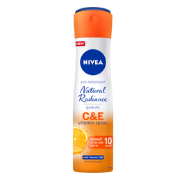 Nivea Deo Spray Natural Radiance C&E150ml