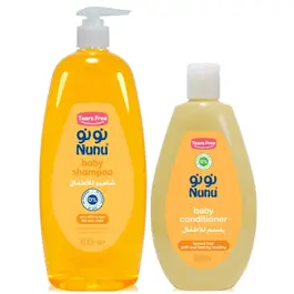 Nunu Promo Pack Shampoo 800ml + Conditioner 500ml