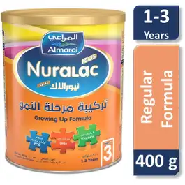Nuralac Plus Milk (3) Growing Up 400 gm